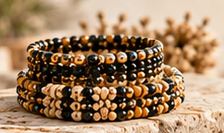 Pulseras de cuentas, categoría accesorios.